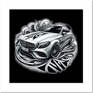 Mercedes Amg E53 Coupe Posters and Art